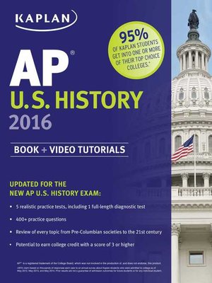 cover image of Kaplan AP U.S. History 2016